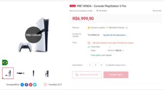 PRÉ VENDA – Console PlayStation 5 Pro