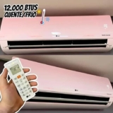 Ar-Condicionado Split Inverter 12000 BTUs LG Dual Voice +AI Quente e Frio S3-W12JA31A 220V