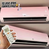 Ar-Condicionado Split Inverter 12000 BTUs LG Dual Voice +AI Quente e Frio S3-W12JA31A 220V