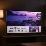 Smart TV 42” Britânia Roku TV Dolby Audio BTV42G6FR2CP