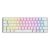 Teclado Mecânico Gamer KBM! GAMING TG600, Branco, 60% e ABNT2, RGB, Switch Gateron Blue – KGTG600BRAZ