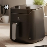 Air Fryer Electrolux Efficient por Rita Lobo EAF40 Cinza com Timer 4L
