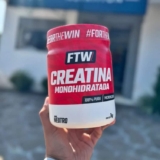 Creatina Monohidratada 100% Pura Pote 300g – FTW