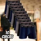 Kit 10 Cuecas Boxer Algodão Sandrini Masculinas