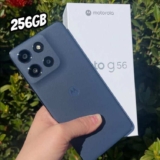 Smartphone Motorola Moto g56 5G – 256GB 24GB (8GB RAM+16GB Ram Boost) e 50MP Sony Lytia 600 Camera Ultrarresistencia militar IP68 + IP69 – Verde