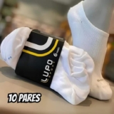 Kit 10 Pares Meias Lupo Sapatilha Soquete Invisível Original