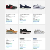 Loja Oficial no Mercado Livre com promoção de Tênis