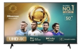 Hisense Smart TV UHD 4K DLED 50″ Polegadas 50A6N com HDR10+ Dolby Vision Game Mode Controle por Voz Alexa Built-In AirPlay