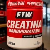 Creatina Monohidratada 100% Pura Pote 1kg – FTW