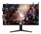 Monitor Gamer Philco 24″, 180hz, 1ms, Base rotacional Ajustável, LED, IPS, Full HD, HDR10, HDMI e Display Port, Adaptive Sync compatível com NVIDIA Geforce e AMD Radeon, Modo Mira – PMG24M23T