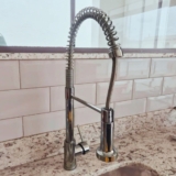 Torneira Monocomando Aço Inoxidável Cozinha