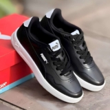 Tênis Cano Baixo Sola Reta Puma Court Bpd Couro Sintético