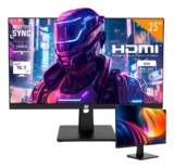 Monitor Gamer Haiz 25” 0.5ms Full Hd 144hz Ips Amd Vesa – Preto