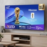 Hisense Smart TV UHD 4K QLED 43″ Polegadas 43Q6Q com HDR10+, Dolby Atmos, Sports Mode, Game Mode Plus e Compatível com Alexa