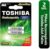 Pilha Recarregável AAA 1,2V 950mAh TNH3GAE TOSHIBA (Cartela com 2 unid.)