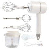 Mixer 3×1 Batedeira Ovos Processa Tritura Portátil Doméstico 50 Hz Aleatório