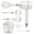 Mixer 3×1 Batedeira Ovos Processa Tritura Portátil Doméstico 50 Hz Aleatório