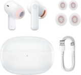 Fone Ouvido Sem Fio Baseus Bowie Mz10 com Cancelamento De Ruído Ativo (BRANCO)