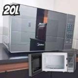 Micro-ondas 20l Prata Porta Espelhada Minuto Fácil Midea 220V