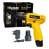 Parafusadeira 12V 1,2Ah Special Edition 06238 Titanium