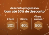DESCONTO PROGRESSIVO NA NATURA + CUPOM DE 15%!