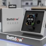 Bettdow SmartWatch, relogio smartwatch com Ecrã tátil e Alexa, à prova d’água IP68, relogio feminino e masculino, com 100+ modo esportivo e recebimento de notificações(preto)