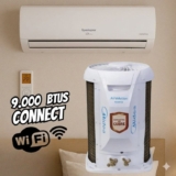 Ar Condicionado Split Hi Wall Inverter Springer Midea AirVolution Connect 9000 BTU/h Frio 42AFVCI09S5-220 Volts