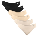 Kit 6 Calcinhas Biquini Em Algodão Cotton Original Delrio