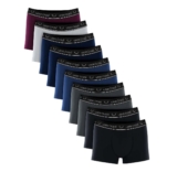 Kit 10 Cuecas Boxer Masculina Em Algodão Adulto Usee