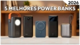 5 Melhores Power Banks para Comprar em 2026: Portáteis, Potentes e com Carregamento Rápido