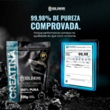 Creatina Monohidratada 500g Soldiers Nutrition 100% Pura Importada Alta Performance Músculo Treino