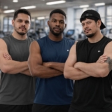 Kit 3 Camisas Regatas Dry-fit Masculina Sandrini Academia