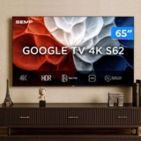 Smart Tv 4k 65s62 Google Tv Aipq Dolby Áudio Semp