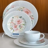 Aparelho De Jantar Tramontina Ornatta 20 Peças Branco