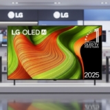 Smart TV LG OLED AI B5 4K 55 polegadas 2025 Processador α9 AI Ger 8 webOS 25 Cores Perfeitas.