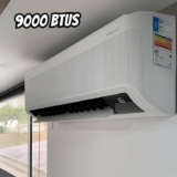 Ar-condicionado Split Inverter 9000 Btus Samsung Windfree Ai Wi-fi High Wall Só Frio Ar09dyfaawknaz/ar09dyfaawkxaz 220v