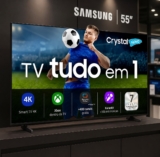 Samsung Smart TV 55″ Crystal UHD 4K U8100F 2025