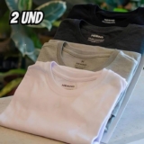 Kit Camisetas Hering Slim Básicas 2 Peças Masculino