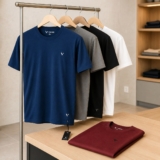 Kit 5 Camisetas Camisas Masculina Slim Voker Linha Premium