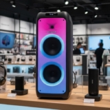 Caixa De Som Partybox Aiwa Pb-06 Bluetooth 20h Rgb Usb Tws