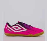 Chuteira Umbro Blast Futsal Rosa e Preta