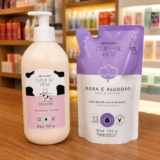 Combo Cuide-se Bem: Loção Corporal Deleite 400ml + Refil Ros