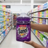 Sanol Desinfetante Líquido Para Uso Geral Lavanda 5 Litros Roxo