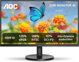 Monitor AOC 27″ 4K U27B3A IPS, 106% NTSC, 97% DCI-P3, Speakers