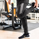 Kit 2 Calças Masculinas Jogger Tactel Com Elastano Academia