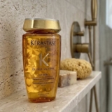 Shampoo de Nutrição com Óleo de Argan, Limpeza Profunda e Brilho Radiante e Maciez para Todos os Tipos de Cabelo, Elixir Ultime Le Bain, Kérastase 250ml