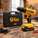 Parafusadeira Furadeira 21v 2 Baterias Profissional Bivolt