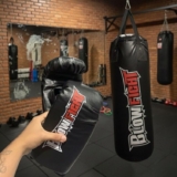 Saco De Box 90 Cm Profissional + Luva Bate Saco