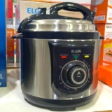 Panela de Pressão Elétrica Elgin 4 Litros Segura e Prática 840W 110V