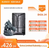 Impressora 3D ELEGOO SATURN 4 ULTRA 12K 16K Profissional de Resina SLA com Volume de Construção 218.88 X 122.88 X 220